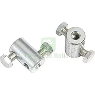 5CF MORSETTO ZINCATO DOPPIA VITE LATERALE SELF MM 4,5 CF=PZ 4 — Morse morsetti e strettoi — rif. FERX.VIR7550045 5CF MORSETTO ZINCATO DOPPIA VITE LATERALE SELF MM 4,5 CF=PZ 4 — Morse morsetti e strettoi — rif. FERX.VIR7550045