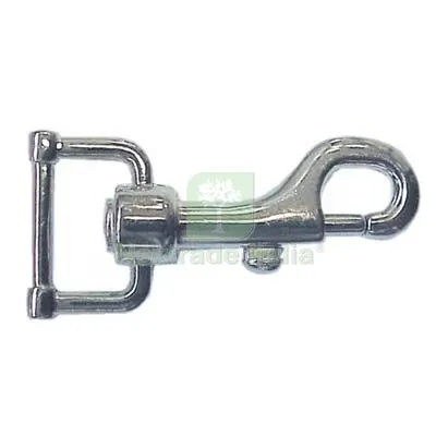 10PZ Moschettone Redine Zama Nichelata L.MM 80+MM 27X10 Axbxc MM 80x28x10 — Ganci, moschettoni e anelli — rif. FERX.VIR7550320 10PZ Moschettone Redine Zama Nichelata L.MM 80+MM 27X10 Axbxc MM 80x28x10 — Ganci, moschettoni e anelli — rif. FERX.VIR7550320