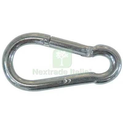 50PZ MOSCHETTONE SICUREZZA ZINCATO WORKIT MM 5 L.MM 50 — Anticaduta e dispositivi di ancoraggio — rif. FERX.VIR7550505 50PZ MOSCHETTONE SICUREZZA ZINCATO WORKIT MM 5 L.MM 50 — Anticaduta e dispositivi di ancoraggio — rif. FERX.VIR7550505