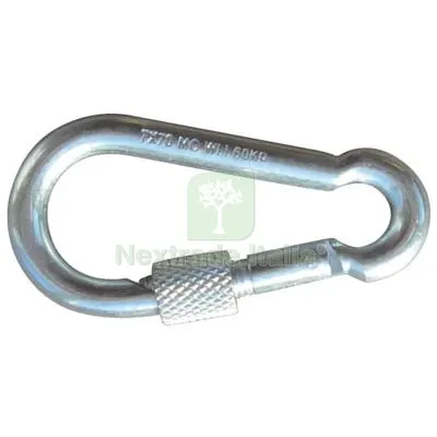 10PZ MOSCHETTONE SICUREZZA A VITE ZINCATO MM 11 L.MM 120 — Anticaduta e dispositivi di ancoraggio — rif. FERX.VIR7550519 10PZ MOSCHETTONE SICUREZZA A VITE ZINCATO MM 11 L.MM 120 — Anticaduta e dispositivi di ancoraggio — rif. FERX.VIR7550519