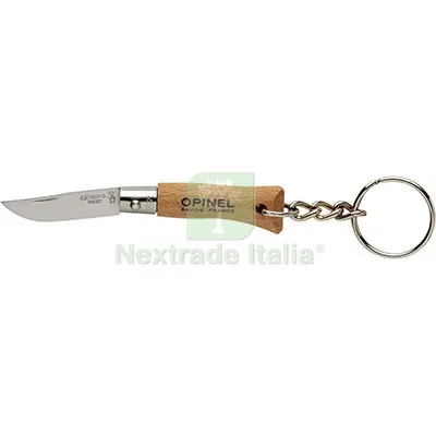 3PZ PORTACHIAVE COLTELLO OPINEL INOX/FAGGIO N° 4 MM 50 — Cucina e coltelleria — rif. FERX.VIR7555131