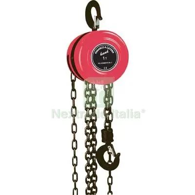 Paranco Manuale a Catena Effe KG 1000 — Utensili muratura — rif. FERX.VIR7564252