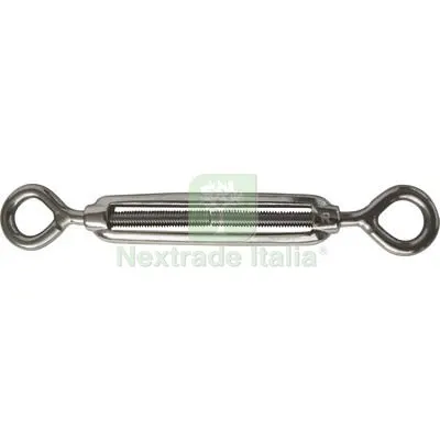 5PZ TENDITORE OCCHIOLO DOPPIO INOX M10 O.MM 14 M M10 — Accessori recinzione — rif. FERX.VIR7566143