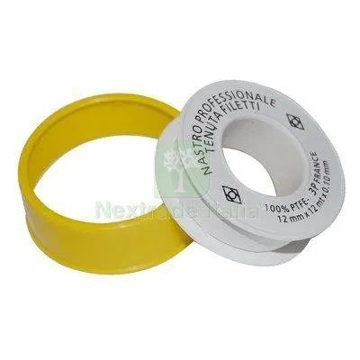 10PZ Nastro Teflon x Filetti Professionale Ptfe MM 19 MT 15 — Guarnizioni e tenute — rif. FERX.VIR7705009 10PZ Nastro Teflon x Filetti Professionale Ptfe MM 19 MT 15 — Guarnizioni e tenute — rif. FERX.VIR7705009