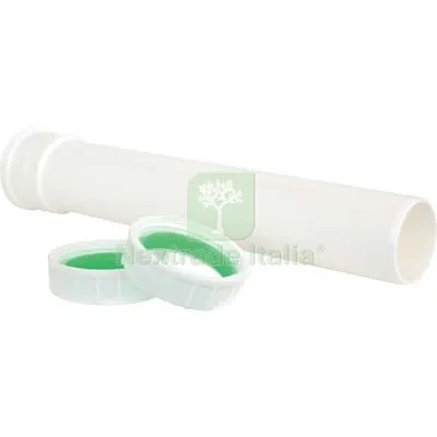 10PZ CANOTTO PP DI PROLUNGA BIANCO MM 40 1"1/2 CM 18 DIAMETRO POLLICI 1"1/2 — Interruttori e prese — rif. FERX.VIR7706156