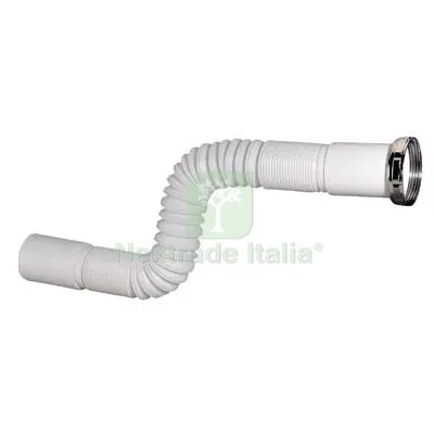 10PZ Canotto PP Flessibile + Ghiera Bianco MM 40X1"1/2 CM 30/80 L CM 30>80 Poll 1"1/2 — Scarichi e sifoni — rif. FERX.VIR7706163 10PZ Canotto PP Flessibile + Ghiera Bianco MM 40X1"1/2 CM 30/80 L CM 30>80 Poll 1"1/2 — Scarichi e sifoni — rif. FERX.VIR7706163