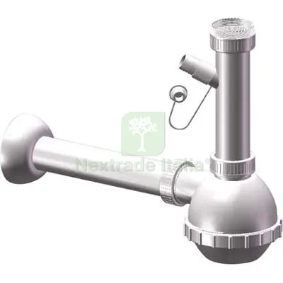 5PZ Sifone PP a Bottiglia 1 Vasca + 1 Attacco Bianco MM 40/32 1"1/4 Diametro Pollici 1"1/4 — Scarichi e sifoni — rif. FERX.VIR7706182 5PZ Sifone PP a Bottiglia 1 Vasca + 1 Attacco Bianco MM 40/32 1"1/4 Diametro Pollici 1"1/4 — Scarichi e sifoni — rif. FERX.VIR7706182