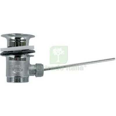 PILETTA SCARICO AUTOMATICO BIDET OTTONE CROMATO 1"M DIAMETRO POLLICI 1" — Scarichi e sifoni — rif. FERX.VIR7706200 PILETTA SCARICO AUTOMATICO BIDET OTTONE CROMATO 1"M DIAMETRO POLLICI 1" — Scarichi e sifoni — rif. FERX.VIR7706200