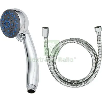 3PZ DOCCETTA 3 GETTI GERANIO EFFE ABS CROMATO 1/2M MM 74 + SUPPORTO E CORDELLA — Rubinetti e valvole — rif. FERX.VIR7709334 3PZ DOCCETTA 3 GETTI GERANIO EFFE ABS CROMATO 1/2M MM 74 + SUPPORTO E CORDELLA — Rubinetti e valvole — rif. FERX.VIR7709334