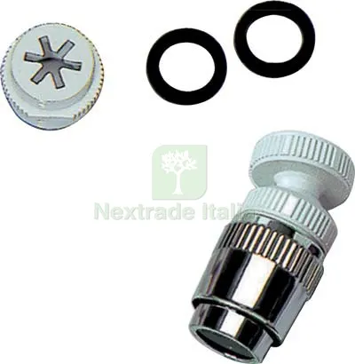 4PZ ROMPIGETTO + SNODO CM 7 MF22X1 + ADATTATORE M24X1 L CM 6 — Rubinetti e valvole — rif. FERX.VIR7710034
