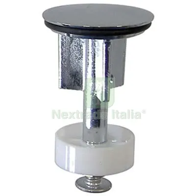5PZ Tappo CR Piletta Scarico Automatico Ottone Cromato 1" Diametro Pollici 1" — Scarichi e sifoni — rif. FERX.VIR7710260