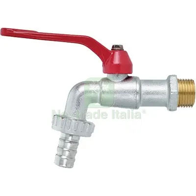 4PZ Rubinetto a Sfera + Leva Garden Export FIV Ottone Nichelato 3/4X1' — Rubinetti e valvole — rif. FERX.VIR7745703