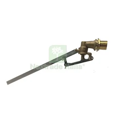 2PZ Rubinetto Galleggiante Cassone 5 Copiglie 274 Ottone Asta Inox Aisi 430 1/2M CM 30 Diametro Pollici 1/2" — Rubinetti e valvole — rif. FERX.VIR7746007 2PZ Rubinetto Galleggiante Cassone 5 Copiglie 274 Ottone Asta Inox Aisi 430 1/2M CM 30 Diametro Pollici 1/2" — Rubinetti e valvole — rif. FERX.VIR7746007