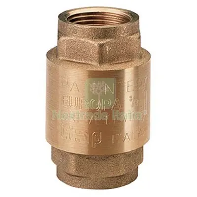 6PZ VALVOLA FONDO EUROPA 100 ITAP OTTONE 1"F DIAMETRO POLLICI 1" — Rubinetti e valvole — rif. FERX.VIR7747140 6PZ VALVOLA FONDO EUROPA 100 ITAP OTTONE 1"F DIAMETRO POLLICI 1" — Rubinetti e valvole — rif. FERX.VIR7747140