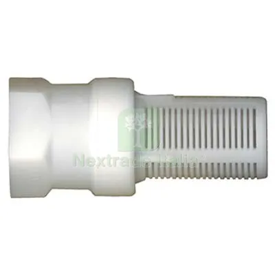 VALVOLA FONDO + FILTRO BUCCHI PP 1"1/2F DIAMETRO POLLICI 1"1/2 — Rubinetti e valvole — rif. FERX.VIR7747610