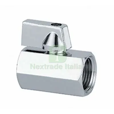 5PZ Valvola Mini a Sfera x Scaldacqua Workit Ottone Cromato 1/2FF Diametro Pollici 1/2" — Caldaie e radiatori — rif. FERX.VIR7747920 5PZ Valvola Mini a Sfera x Scaldacqua Workit Ottone Cromato 1/2FF Diametro Pollici 1/2" — Caldaie e radiatori — rif. FERX.VIR7747920