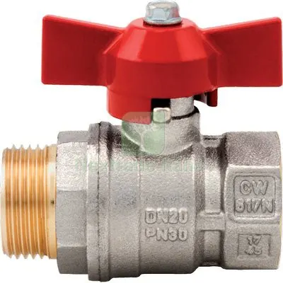8PZ Valvola Sfera Normale MF Farfalla Vienna 119 Itap Ottone Nichelato 3/4MF Diametro Pollici 3/4" — Rubinetti e valvole — rif. FERX.VIR7748233 8PZ Valvola Sfera Normale MF Farfalla Vienna 119 Itap Ottone Nichelato 3/4MF Diametro Pollici 3/4" — Rubinetti e valvole — rif. FERX.VIR7748233