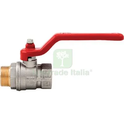 VALVOLA SFERA NORMALE MF LEVA VIENNA 117 ITAP OTTONE NICHELATO 1"1/4MF DIAMETRO POLLICI 1"1/4 — Rubinetti e valvole — rif. FERX.VIR7748326