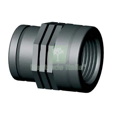50PZ MANICOTTO PN FILETTO RIDOTTO FEMMINA IRRITEC 3/4X1"F DIAMETRO POLLICI 3/4"x1" — Tubi e raccordi — rif. FERX.VIR7750004 50PZ MANICOTTO PN FILETTO RIDOTTO FEMMINA IRRITEC 3/4X1"F DIAMETRO POLLICI 3/4"x1" — Tubi e raccordi — rif. FERX.VIR7750004