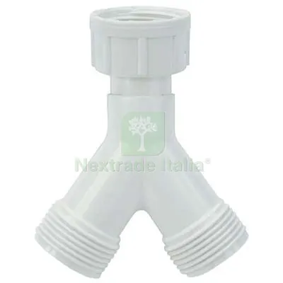 10PZ RACCORDO Y CARICO LAVATRICE PP 3/4MF DIAMETRO POLLICI 3/4" — Tubi e raccordi — rif. FERX.VIR7760181
