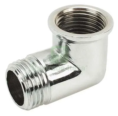 5PZ GOMITO MF OTTONE CROMATO 92 GEBO 3/4MF DIAMETRO POLLICI 3/4" — Tubi e raccordi — rif. FERX.VIR7763706 5PZ GOMITO MF OTTONE CROMATO 92 GEBO 3/4MF DIAMETRO POLLICI 3/4" — Tubi e raccordi — rif. FERX.VIR7763706