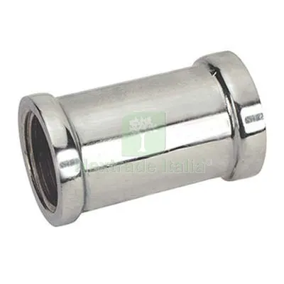 5PZ MANICOTTO OTTONE CROMATO 270 GEBO 3/4F DIAMETRO POLLICI 3/4" — Tubi e raccordi — rif. FERX.VIR7763712 5PZ MANICOTTO OTTONE CROMATO 270 GEBO 3/4F DIAMETRO POLLICI 3/4" — Tubi e raccordi — rif. FERX.VIR7763712