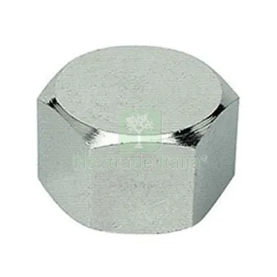 10PZ Tappo F Ottone Cromato 300 Gebo 1/2F Diametro Pollici 1/2" — Tubi e raccordi — rif. FERX.VIR7763740 10PZ Tappo F Ottone Cromato 300 Gebo 1/2F Diametro Pollici 1/2" — Tubi e raccordi — rif. FERX.VIR7763740