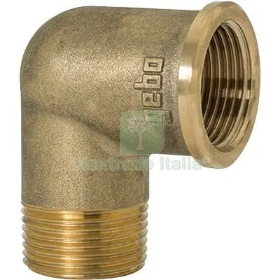 5PZ GOMITO MF OTTONE 92 GEBO 3/4MF DIAMETRO POLLICI 3/4" — Tubi e raccordi — rif. FERX.VIR7764011 5PZ GOMITO MF OTTONE 92 GEBO 3/4MF DIAMETRO POLLICI 3/4" — Tubi e raccordi — rif. FERX.VIR7764011