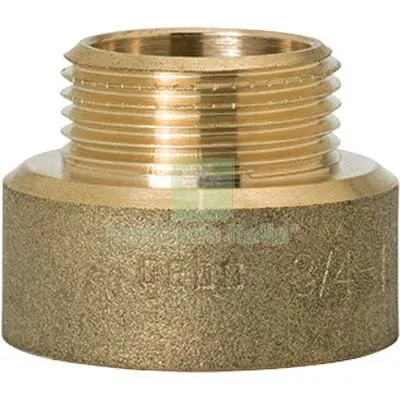 10PZ MANICOTTO RIDOTTO MF OTTONE 246 GEBO 3/8MX1/2F DIAMETRO POLLICI 3/8"x1/2" — Tubi e raccordi — rif. FERX.VIR7764049