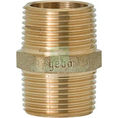 10PZ NIPPLO OTTONE 280 GEBO 3/8M DIAMETRO POLLICI 3/8" — Tubi e raccordi — rif. FERX.VIR7764050 10PZ NIPPLO OTTONE 280 GEBO 3/8M DIAMETRO POLLICI 3/8" — Tubi e raccordi — rif. FERX.VIR7764050