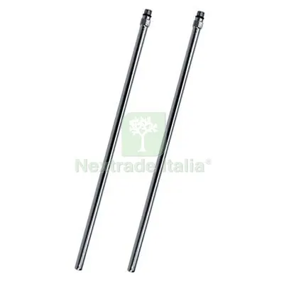 2PZ CANNA RAME CROMATO MM 10X1 CM 35 — Tubi e raccordi — rif. FERX.VIR7764380