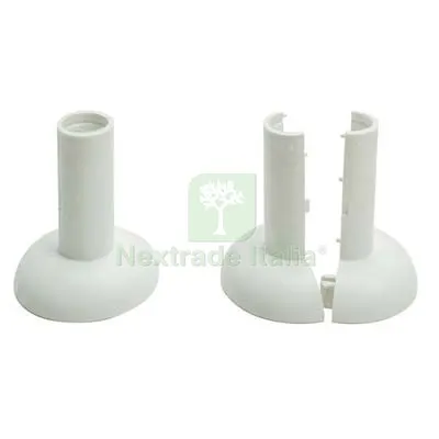 50PZ ROSETTA PP APRIBILE COPRI TUBO BIANCO MM 10/16 — Tubi e raccordi — rif. FERX.VIR7764449