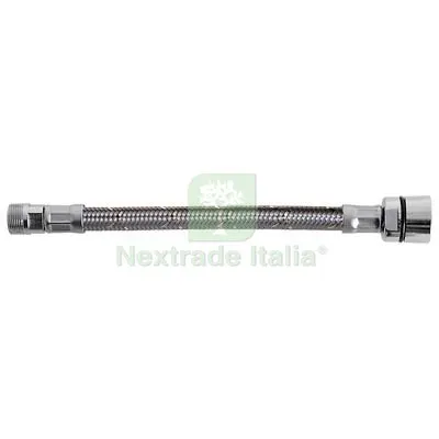 FLESSIBILE DOCCETTA ESTRAIBILE LAVELLO PARIGI INOX/NYLON M15X1/2F CM 125 DIAMETRO MMXPOLLICI 15x1/2" — Rubinetti e valvole — rif. FERX.VIR7764537
