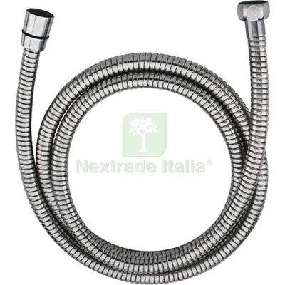 2PZ FLESSIBILE DOCCIA ESTENSIBILE EFFE OTTONE CROMATO CM 150/200 1/2F CM 150>200 DIAMETRO POLLICI 1/2" — Rubinetti e valvole — rif. FERX.VIR7764544