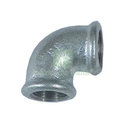 2PZ GOMITO FF GHISA ZINCATA 90 GEBO 2"F DIAMETRO POLLICI 2" — Tubi e raccordi — rif. FERX.VIR7766009