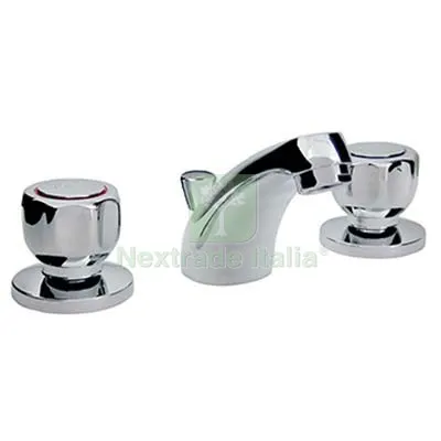 BATTERIA LAVABO SCUDETTO 28 CROLLA OTTONE CROMATO + PILETTA 1"1/4 — Scarichi e sifoni — rif. FERX.VIR7780001 BATTERIA LAVABO SCUDETTO 28 CROLLA OTTONE CROMATO + PILETTA 1"1/4 — Scarichi e sifoni — rif. FERX.VIR7780001