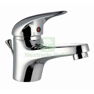 Miscelatore Lavabo Start H25 Crolla Ottone Cromato + Piletta 1"1/4 — Rubinetti e valvole — rif. FERX.VIR7780020