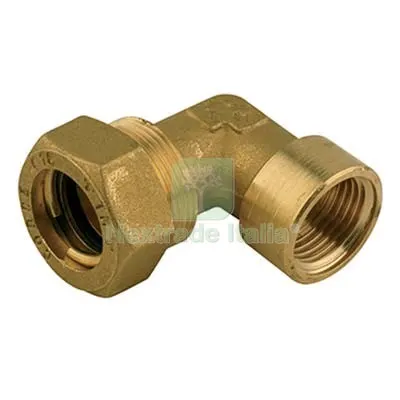 10PZ GOMITO STRINGITUBO FILETTO FEMMINA X RAME OTTONE MM 10X1/2F DIAMETRO MMXPOLLICI 10x1/2" — Tubi e raccordi — rif. FERX.VIR7800170