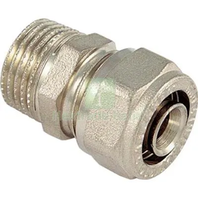 10PZ MANICOTTO MULTISTRATO FILETTO MASCHIO BAMPI OTTONE MM 16X1/2M DIAMETRO MMXPOLLICI 16x1/2" — Tubi e raccordi — rif. FERX.VIR7800201 10PZ MANICOTTO MULTISTRATO FILETTO MASCHIO BAMPI OTTONE MM 16X1/2M DIAMETRO MMXPOLLICI 16x1/2" — Tubi e raccordi — rif. FERX.VIR7800201