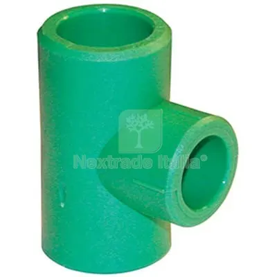 20PZ TEE PPR A SALDARE VERDE MM 20 Ø Mm 20x20x20 — Tubi e raccordi — rif. FERX.VIR7801034 20PZ TEE PPR A SALDARE VERDE MM 20 Ø Mm 20x20x20 — Tubi e raccordi — rif. FERX.VIR7801034