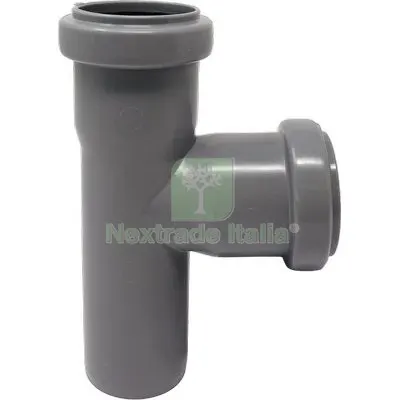 20PZ Braga Scarico Idrico AD Innesto PP Grigio MM 40 87° Gradi 87° — Attrezzi da giardino — rif. FERX.VIR7801246