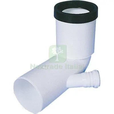 Curva WC Prolungata + 1 Attacco Scarico Idrico PP Bianco MM 90X40 Attacco SX — Interruttori e prese — rif. FERX.VIR7801275