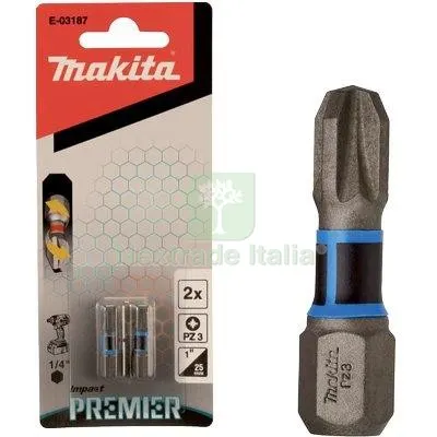 3CF Inserto Croce Pozidriv x Avvitatore Impulsi Makita Pzxmm 3X25 CF=PZ 2 — Trapani e avvitatori — rif. FERX.VIR7916988 3CF Inserto Croce Pozidriv x Avvitatore Impulsi Makita Pzxmm 3X25 CF=PZ 2 — Trapani e avvitatori — rif. FERX.VIR7916988