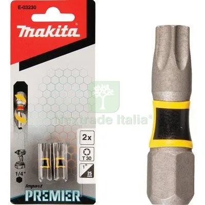 3CF INSERTO TORX X AVVITATORE IMPULSI MAKITA TXMM 30X25 CF=PZ 2 TXxMM 30x25 — Punte, frese e dischi — rif. FERX.VIR7916992 3CF INSERTO TORX X AVVITATORE IMPULSI MAKITA TXMM 30X25 CF=PZ 2 TXxMM 30x25 — Punte, frese e dischi — rif. FERX.VIR7916992