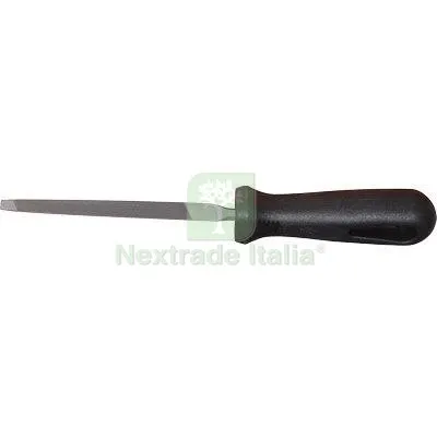 2PZ Lima Triangolare Bordi Vivi Sottili Bassoli M.SINTETICO 4" Poll 4" — Misurazione e taglio manuale — rif. FERX.VIR7931879
