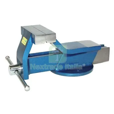 Morsa Banco Fissa Effe Acciaio Apertura MM 100 — Morse morsetti e strettoi — rif. FERX.VIR7935410