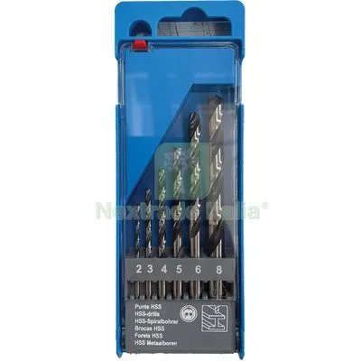 PUNTA TRAPANO HSS RETTIFICATA ASTUCCIO KRINO MM 2,0/8,0 CF=PZ 6 — Punte, frese e dischi — rif. FERX.VIR7937366 PUNTA TRAPANO HSS RETTIFICATA ASTUCCIO KRINO MM 2,0/8,0 CF=PZ 6 — Punte, frese e dischi — rif. FERX.VIR7937366