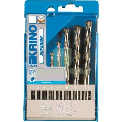 PUNTA TRAPANO WIDIA SUPERIOR 03060 ASTUCCIO KRINO MM 3,0/10 CF=PZ 7 — Punte, frese e dischi — rif. FERX.VIR7937371