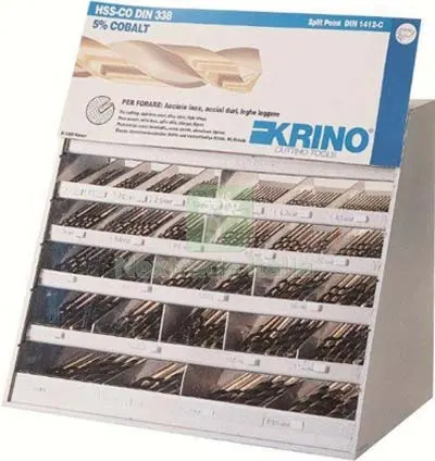 Punta Trapano HSS Cobalto 5% in Expo Krino MM 1,0/13 CF=PZ 128 — Punte, frese e dischi — rif. FERX.VIR7937406