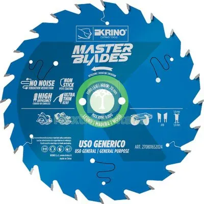 LAMA CIRCOLARE X LEGNO MASTER BLADES KRINO MM 250X30 DENTI 80 — Punte, frese e dischi — rif. FERX.VIR7948365 LAMA CIRCOLARE X LEGNO MASTER BLADES KRINO MM 250X30 DENTI 80 — Punte, frese e dischi — rif. FERX.VIR7948365